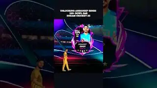 ARSHDEEP SINGH 🔥 Unlocking Player Card In Dream Cricket 25 #shorts #dreamcricket #viral #dc25