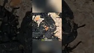 Do you know that this insect is strong enough to be run over by a car?
