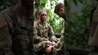 Wounded Warrior: U.S. Army Female Soldier&rsquo;s Jungle Battle Courage #army #soldier