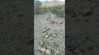 Harcavar mine,1907 cemetery. Near Salome Az