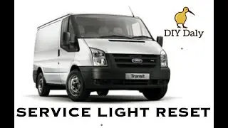 Ford Transit Service Light Reset / Spanner warning