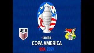 CONMEBOL Copa America 2024 [FIFA 21] | Group Stage | Matchday 1 | Group C | USA v BOL