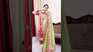Dupatta draping style for karwa chauth #dupattadraping #dupattastyling #karwachauth #ytshorts