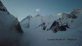 Baltoro Trekking - Gasherbrum II - Dron Footage - K2 Ski Challenge 2018