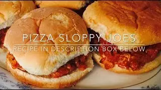 Pizza Sloppy Joes
