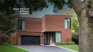 Интерьер смелого современного дома в Миссиссоге - обзор дома.