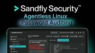 Sandfly Linux EDR With Agentless Password Auditing - Find Default Passwords Instantly