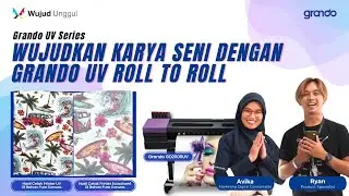 Grando GD2000UV - Wujudkan Karya Seni Dengan Grando UV Roll To Roll