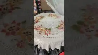 table cloth from meesho#shopping #homedecor #meesho #review #essential #ytshorts #trendingshorts