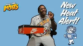 Артур Моатс распаковывает кроссовки Air Jordan 1 Retro High OG 