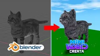 Como converter modelos 3D em constru&ccedil;&atilde;o do Mini World - Tutorial 2