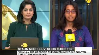 Political turmoil in Tamil Nadu continues, opposition parties request for a floor test
