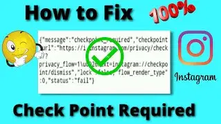 😰🚫 How To Fix Instagram Privacy Check Problem | Instagram Checkpoint Required Problem Today 2022
