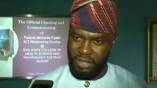 Hon Akinade Fijabi Saheed facilitates ICT Resource centre,Eleyele