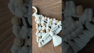Macrame Christmas Tree Ornament - Boho Christmas Decor DIY - Handmade Christmas Decorations