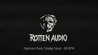 [FREE] Hardcore Punk/Sludge Metal drum track, backing track - 120 BPM
