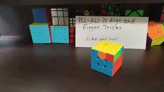 PLL- All 21 Algorithims and Finger Tricks. @nitrocubingofficial