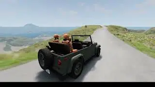 Cliff Drops #5 - BeamNG.drive | Cliff Fall
