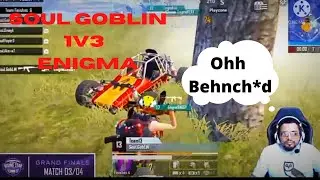 Almost 1V3 by Soul Goblin || Soul Goblin 1v3 Enigma || Soul domination 🔥🔥