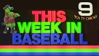 Бейсбол на этой неделе — WGN Channel 9 (полная трансляция, 26 июля 1980 г.) 📺 ⚾