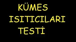 iNFRARED AMPUL İLE KÜMES ISITMA