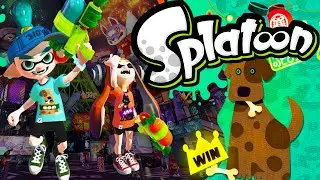 Splatoon Wii U Splatfest Results! Super Sea Snails Ink Brush Online Gameplay Walkthrough PART 21