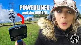 Как работает металлоискатель Garrett Vortex вблизи линий электропередач? | Металлоискатель