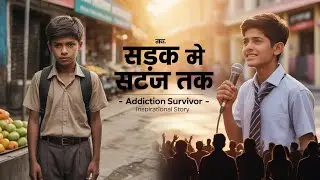 सड़क से स्टेज तक | Addiction Survivor | Inspirational Story #addictionawareness #quitdrugs