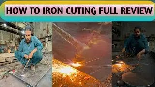 How to Cut Iron with Gas | Amazing Iron Gas Cutting Skills | Mazdoor Works#subscribetomychannel #fyp
