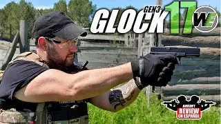 Pistola GBB GLOCK 17 WE GEN3 ( Review & Test Shot ) | Airsoft Review en Español
