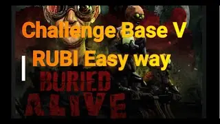 War Commander | OP: Buried Alive Challenge V Base Easy Way (RUBI)