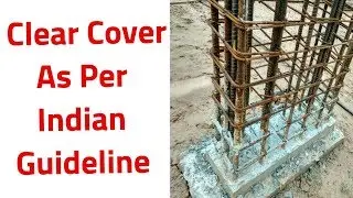 Concrete Clear Cover According to IS CODE | Clear Cover Reinforcement