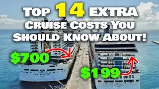 14 cruise ship EXTRA CHARGES you should know about!