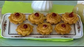 Makronentörtchen. Schritt für Schritt mit Rezept.
