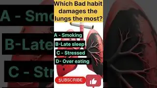 Lungs Damage Disease #healthquiz #biology #anatomyquiz #medicalquiz #nclex #neet #usmle #humanbody