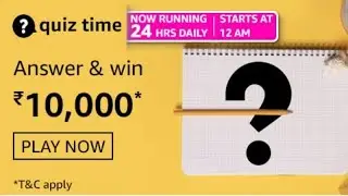 Amazon Quiz Answers Today | 11 June 2021