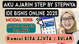 IDE BISNIS ONLINE 2025❗MODAL 10RB TANPA LIVE, TANPA BIKIN KONTEN VIDEO