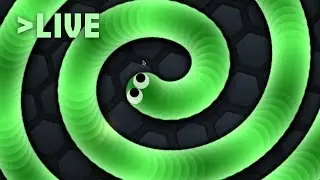 Slither.io Live Stream | +68k First Game | Let's Eat Some Dots | Slither No Zoom