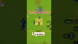 Last Over Drama in Real Cricket 22 #crickethighlights #cricket