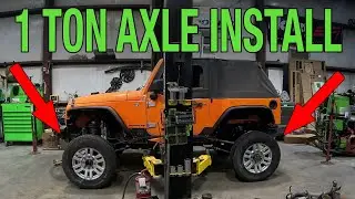 1 ton Axles In A 2 Door JK