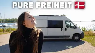 So EINFACH ist FREISTEHEN und CAMPING in Dänemark 😳 (Dänemark Wohnmobil Urlaub) | Westküste Vanlife