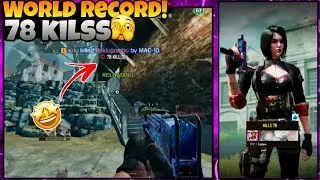 WORLD RECORD! 78 Kills in Alcatraz | COD Mobile Insane Gameplay