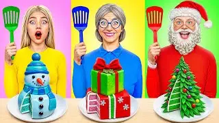 Кулинарный Челлендж: Я против Бабушки с Санта Клаусом от Multi DO Challenge
