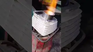 How to install cylinder sleeve and liner in bike engine