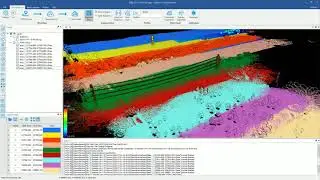 Воздушный лазерный сканер LiAir V  Обработка LiGeoreference и LiDAR360