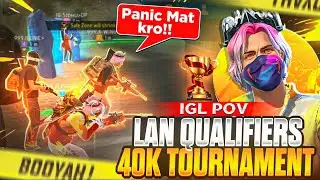 (IGL POV) LAN QUALIFIERS💯🔥 I FIGHTING FOR SEMI's I TOURNAMENT HIGHLIGHTS 🔥✅