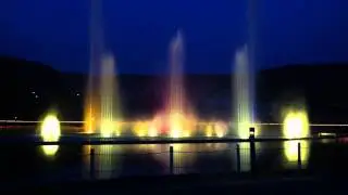 音楽噴水　越後丘陵公園