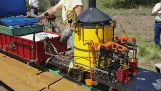 DSP & PRR  - Fred Rau's Grasshopper steam engine