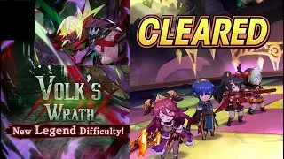 Legend Volk's Wrath (Solo Landscape POV) - Dragalia Lost