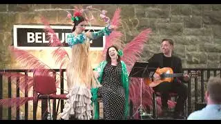 Flamenco workshop at Belturbet Railway Station, 2022
